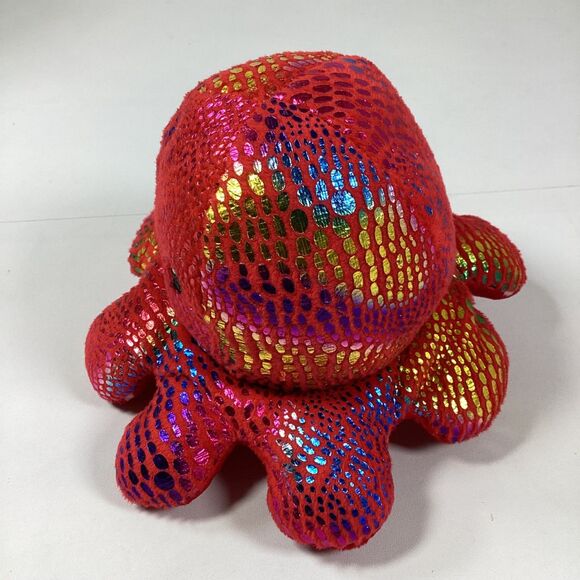 2 Tee Turtle Octopus Reversible Flip Mood Plush Stuffed Toys - Picture 12 of 16